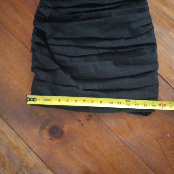 🖤 CALVIN KLEIN Black Bustier Empire Sequin Waist Rausch Mini Sz 2 - Picture 9 of 9